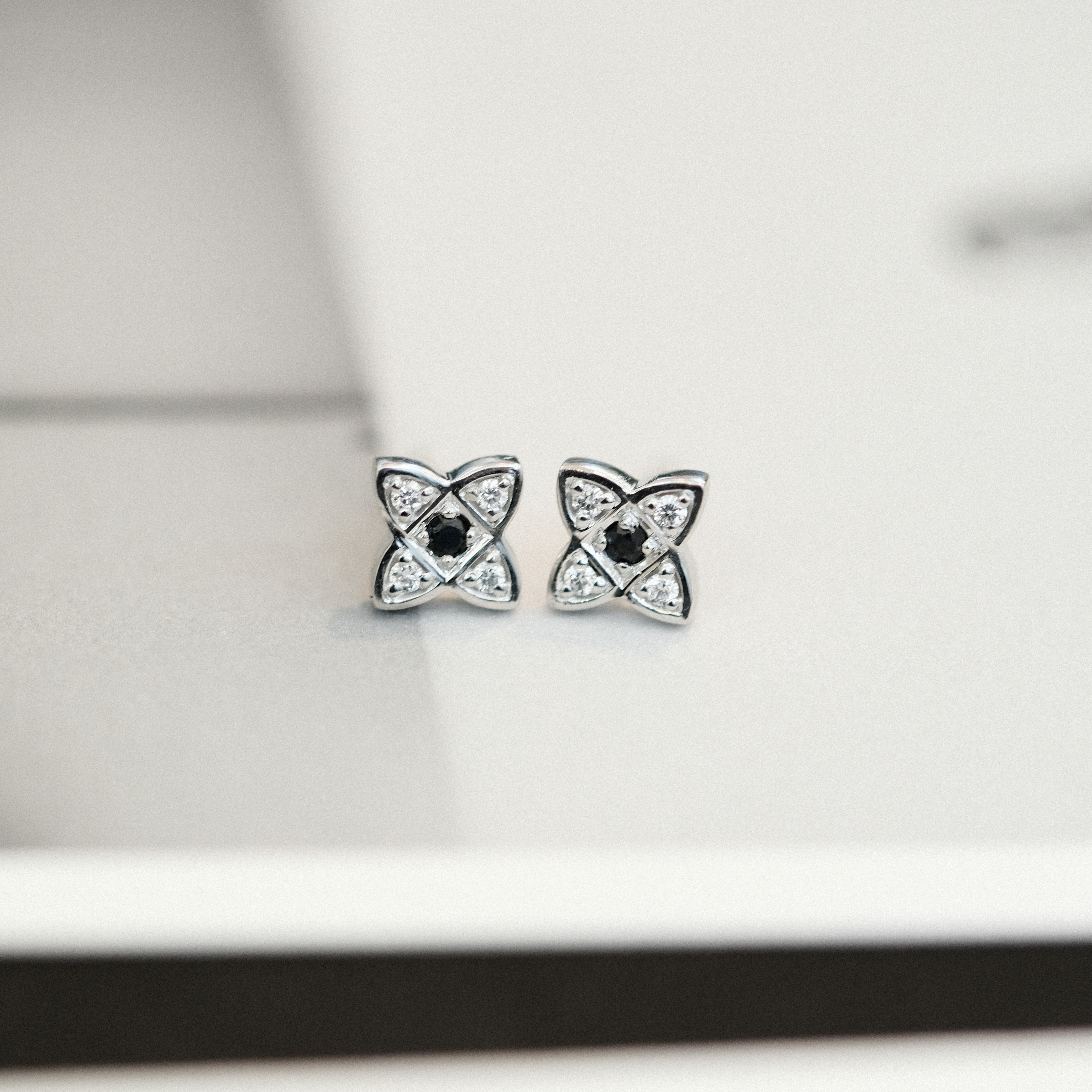 Bel Deco Sapphire Earrings