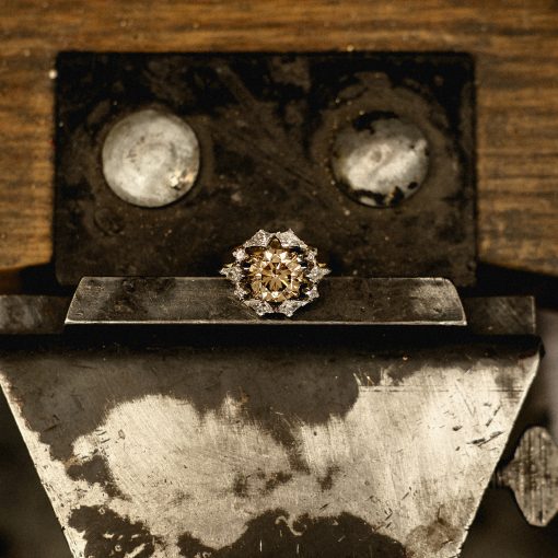 Argyle Champagne Diamond Ring