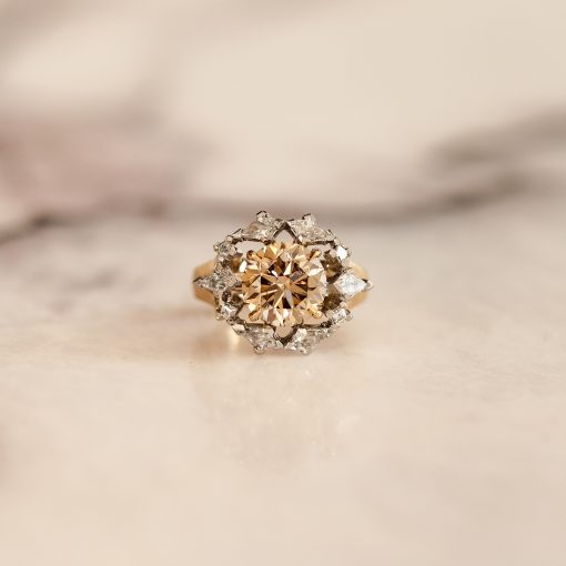 Argyle Champagne Diamond Ring - Image 3